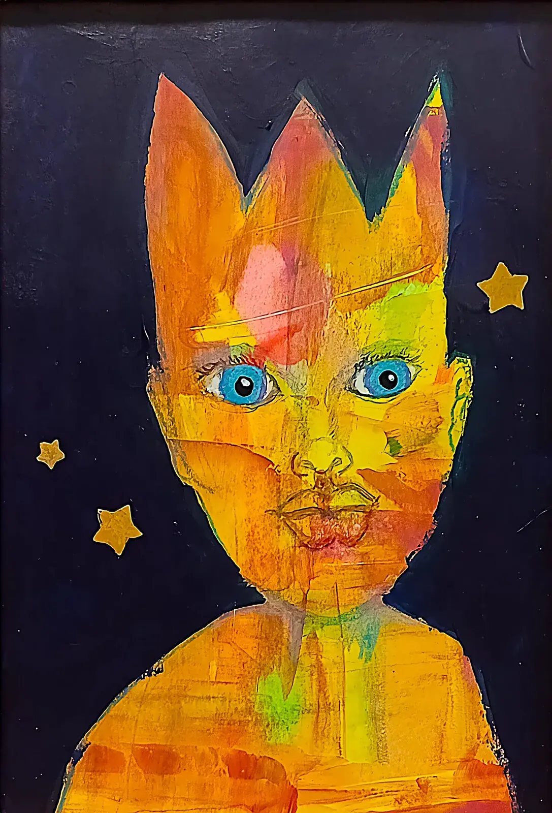 Starchild - Akryl av Kenneth Svensson
