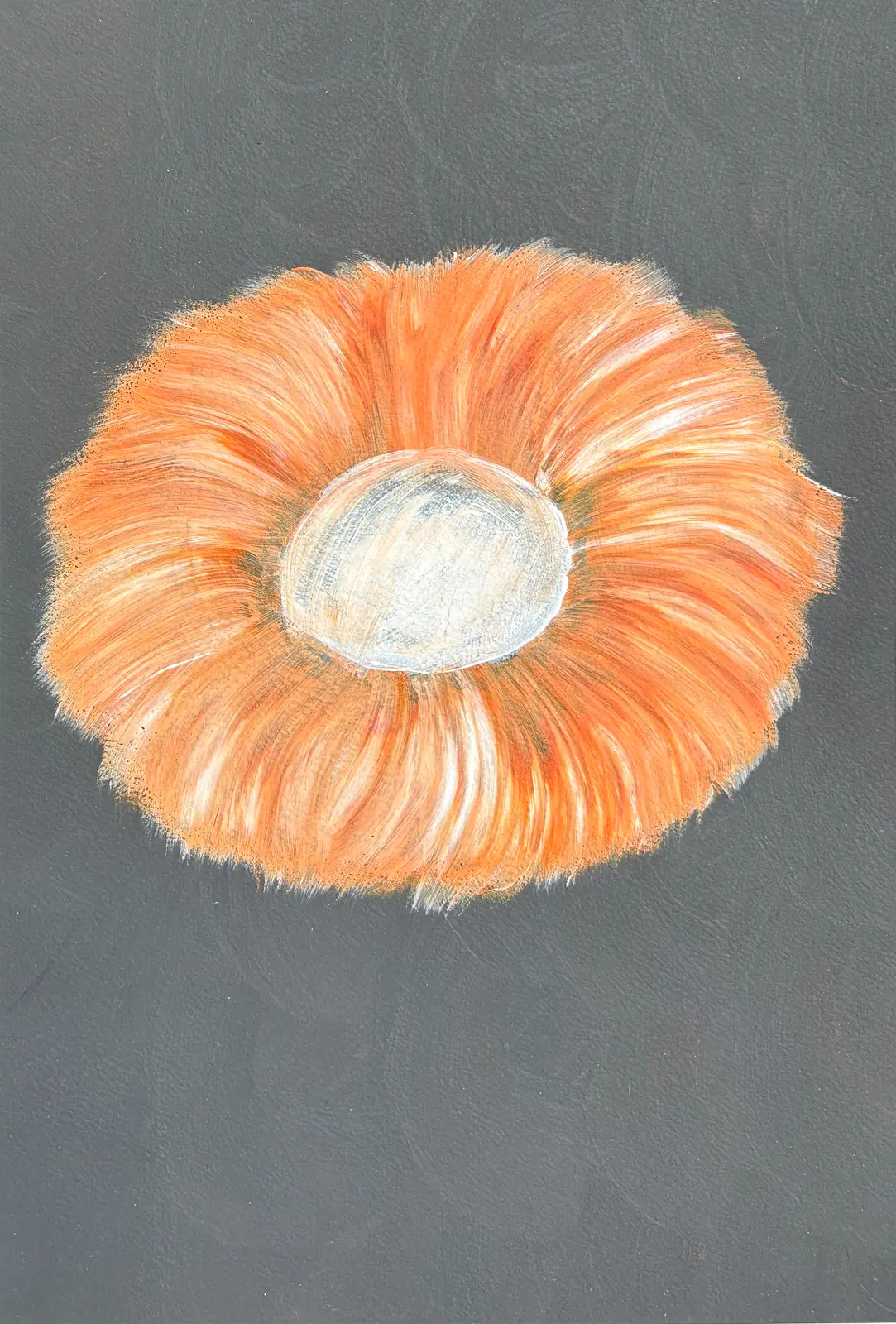Den ensamma blomman - Akryl av Ann-Christin (Acmpainting) Martinsson