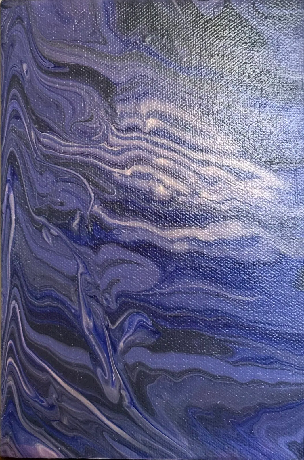 De blå skiftningarna - Akryl av Ann-Christin (Acmpainting) Martinsson