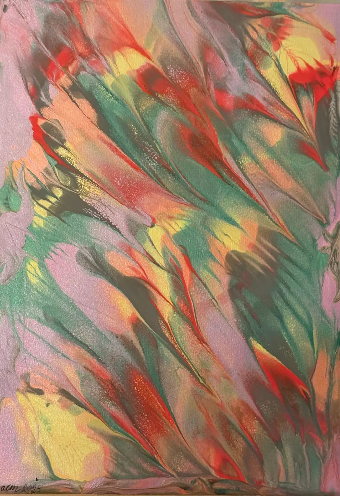 Vildblommor - Akryl av Ann-Christin (Acmpainting) Martinsson
