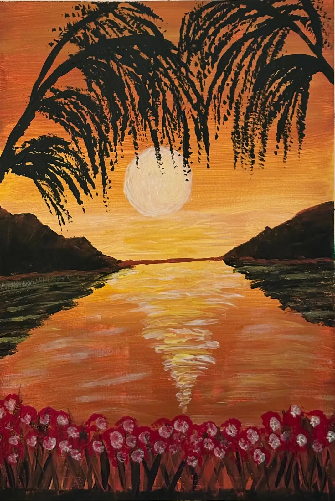 Nissarna - Akryl av Ann-Christin (Acmpainting) Martinsson