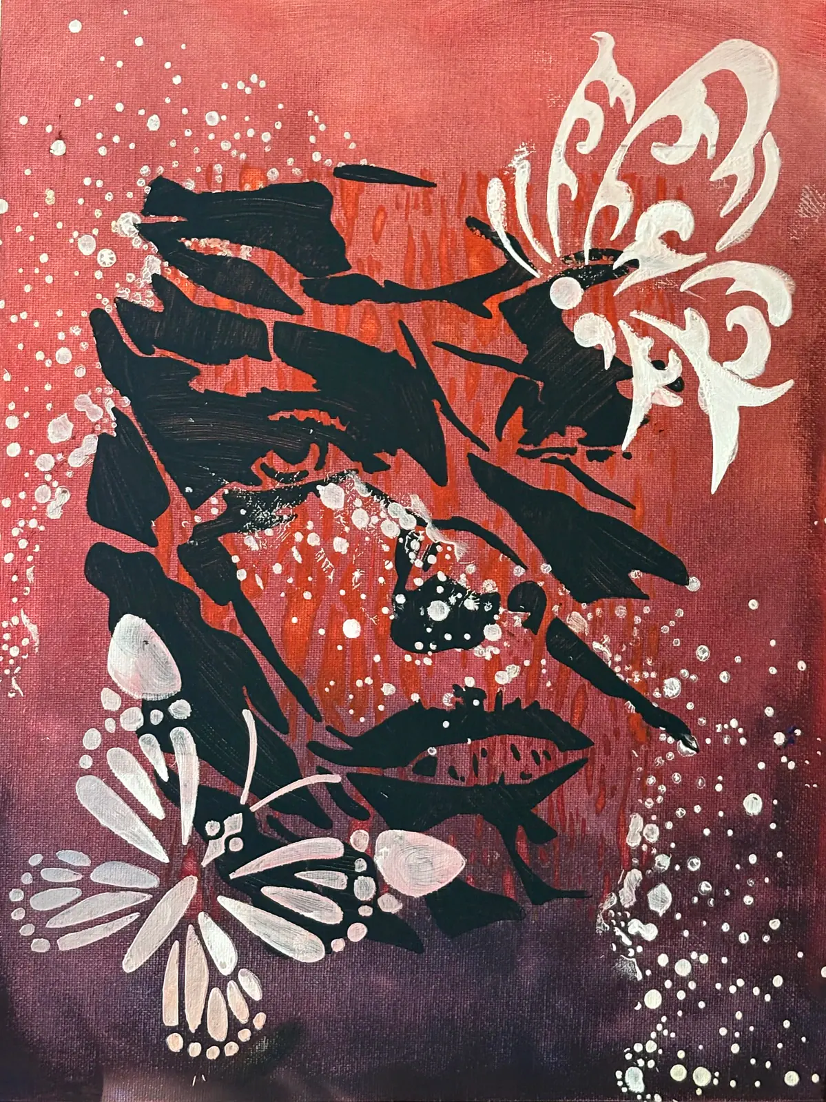 Mitt andra jag - Akryl av Ann-Christin (Acmpainting) Martinsson