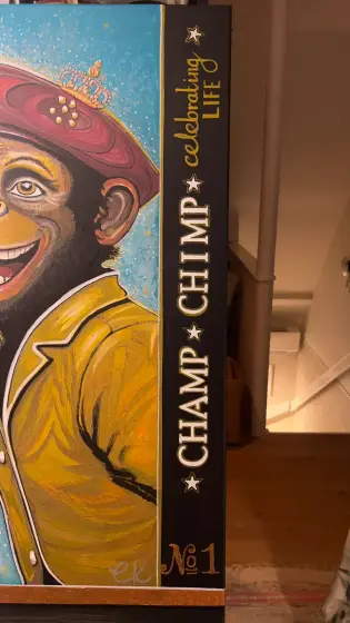 CHAMP CHIMP - celebrating LIFE (4800 kr) thumbnail 3