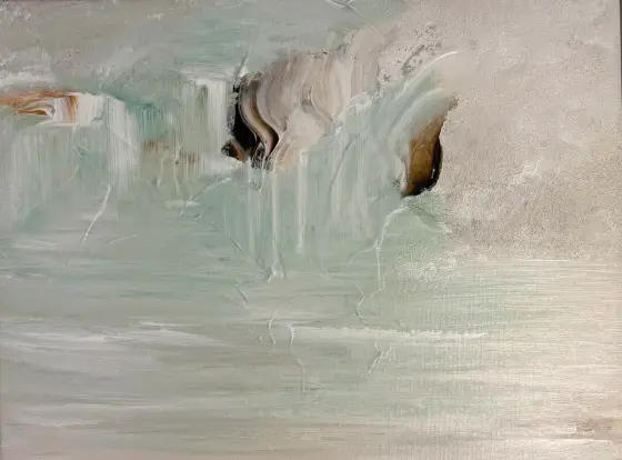 40 x 30 cm - Akryl av Johanna Odder