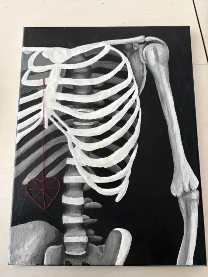 Heart of life - Akryl av buh mf