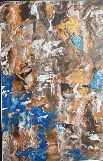 Ån - Akryl av Ann-Christin (Acmpainting) Martinsson