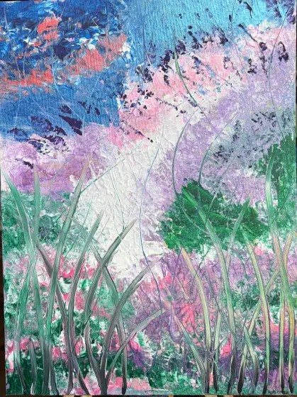 Snåret - Akryl av Ann-Christin (Acmpainting) Martinsson