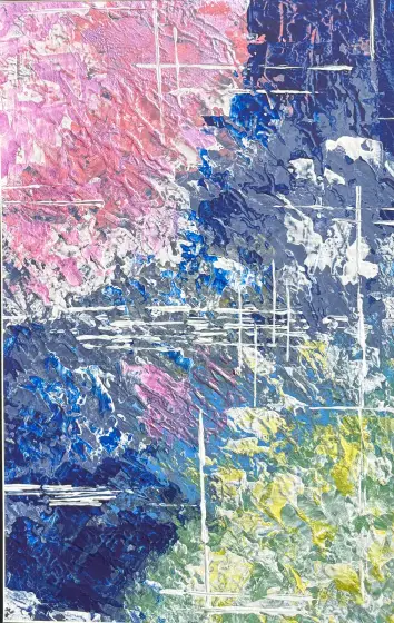 Älven - Akryl av Ann-Christin (Acmpainting) Martinsson