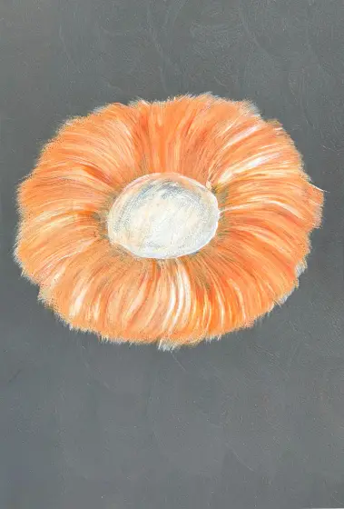 Den ensamma blomman - Akryl av Ann-Christin (Acmpainting) Martinsson