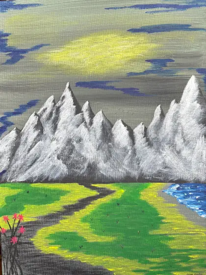 Drömlandet - Akryl av Ann-Christin (Acmpainting) Martinsson