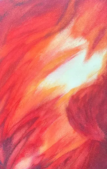 Jakten - Akryl av Ann-Christin (Acmpainting) Martinsson