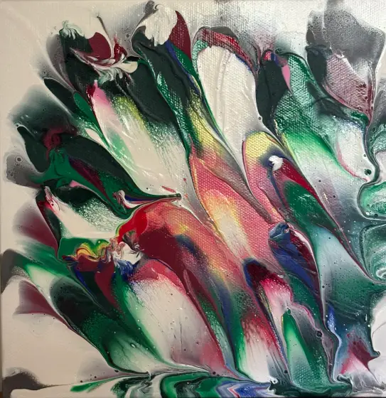 Vildblomman - Akryl av Ann-Christin (Acmpainting) Martinsson