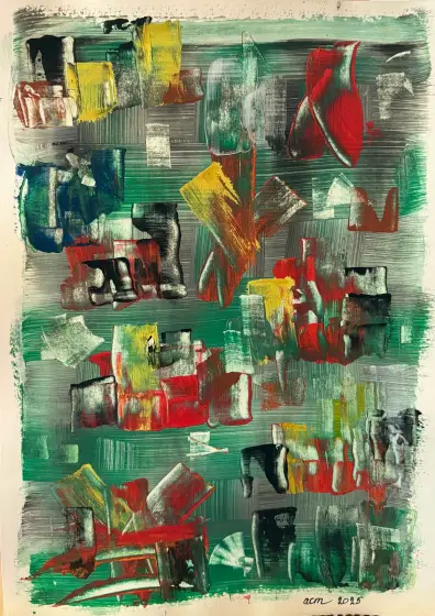 Mjuk värme - Akryl av Ann-Christin (Acmpainting) Martinsson