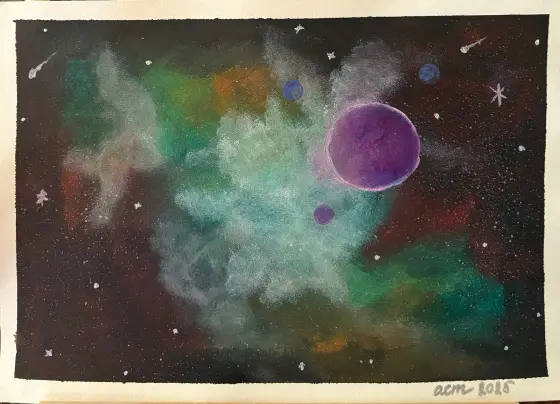 Oändligheten - Akryl av Ann-Christin (Acmpainting) Martinsson
